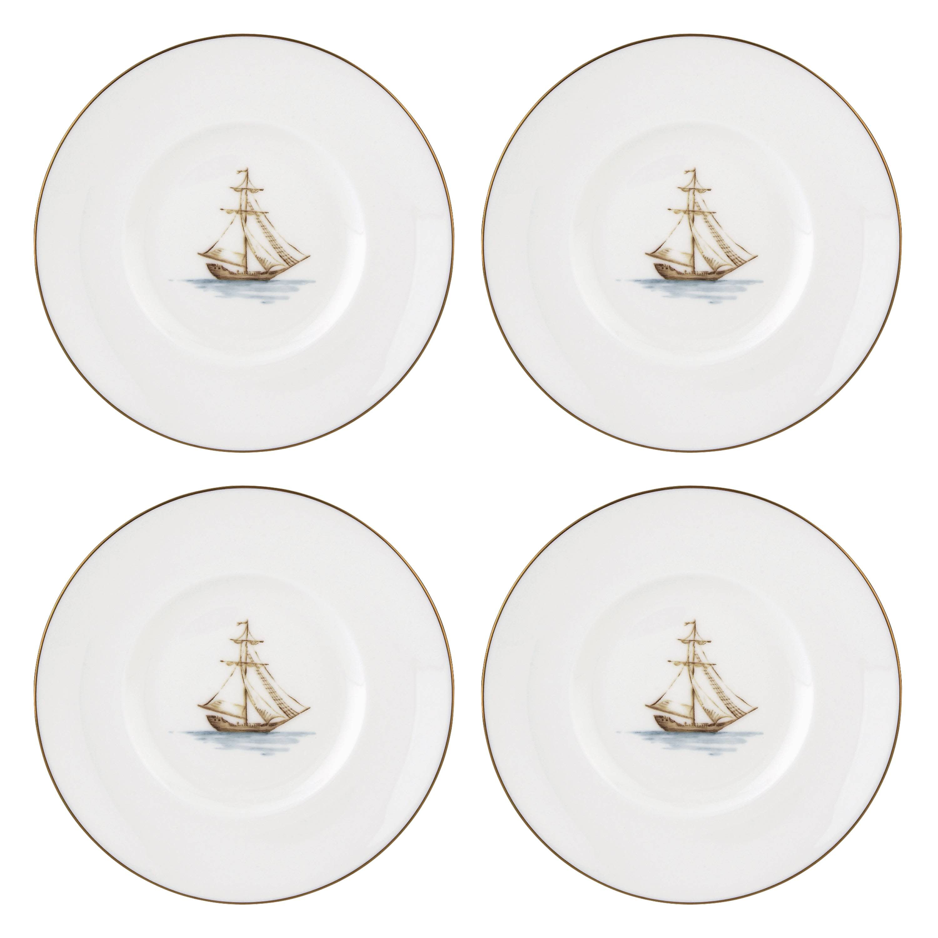 Lenox British Colonial Tradewind Dessert Plate, Set of 4 | Wayfair