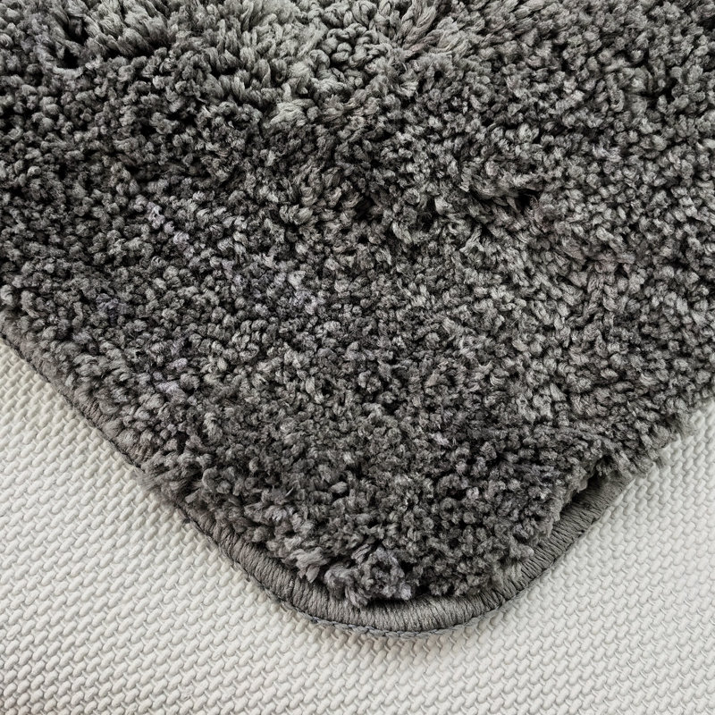 Super Soft Cosy Comforting Lexington Bath Mat Set, Grey