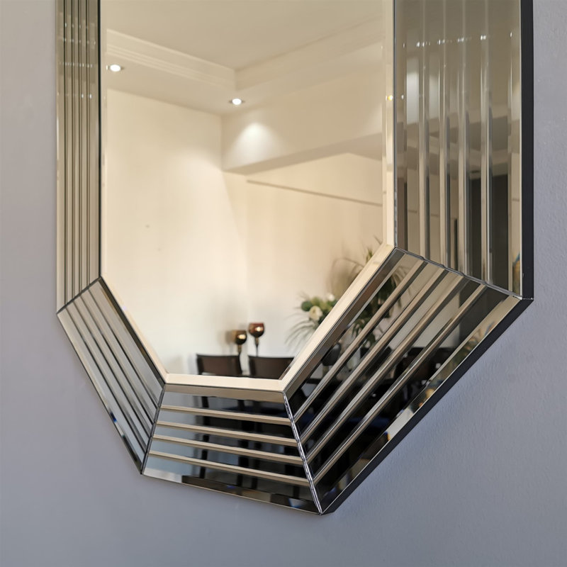 Ensemble de 2 miroirs Romeville, Argent