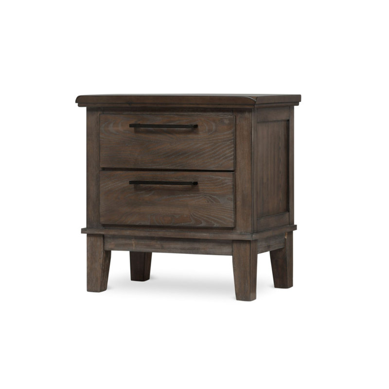 Ensemble de chambre à coucher avec banc de rangement Guthmiller, Grand, gris