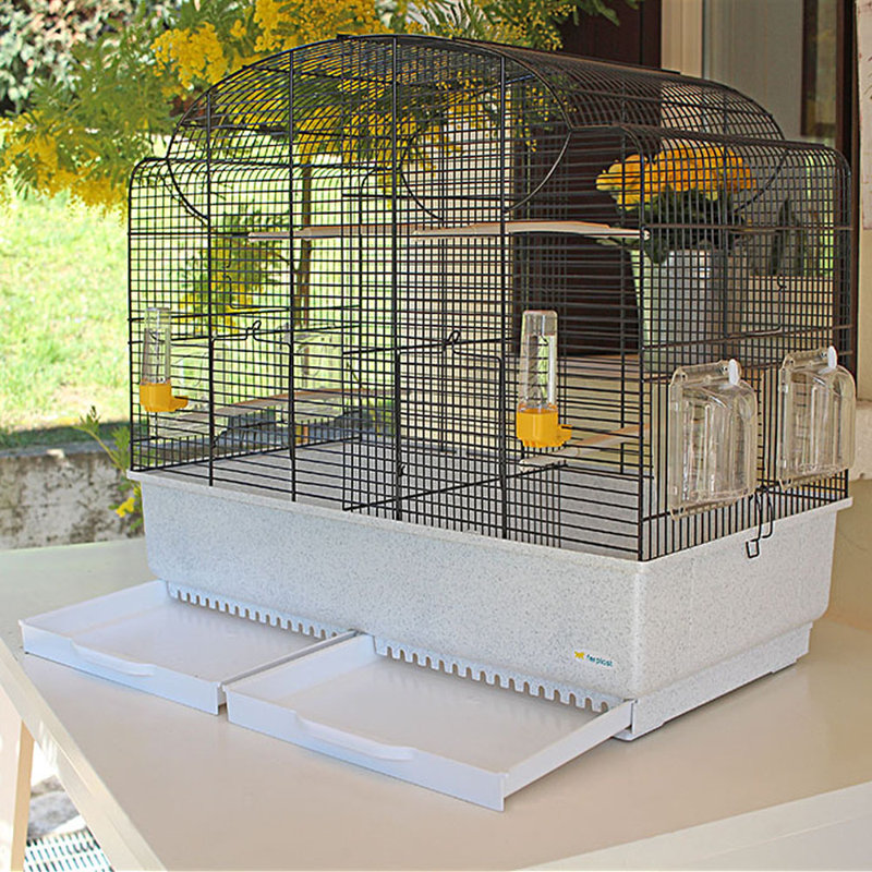 60.5cm Table Top Bird Cage with Perch