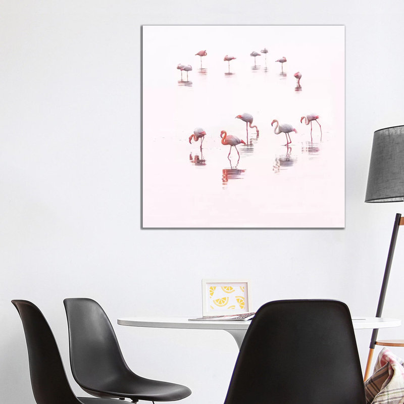 Water Ballet by Ahmed Thabet - Wrapped Canvas Painting, 93.98 cm H x 93.98 cm W