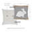 Timeless Classics Appliqued Bunny Throw Pillow