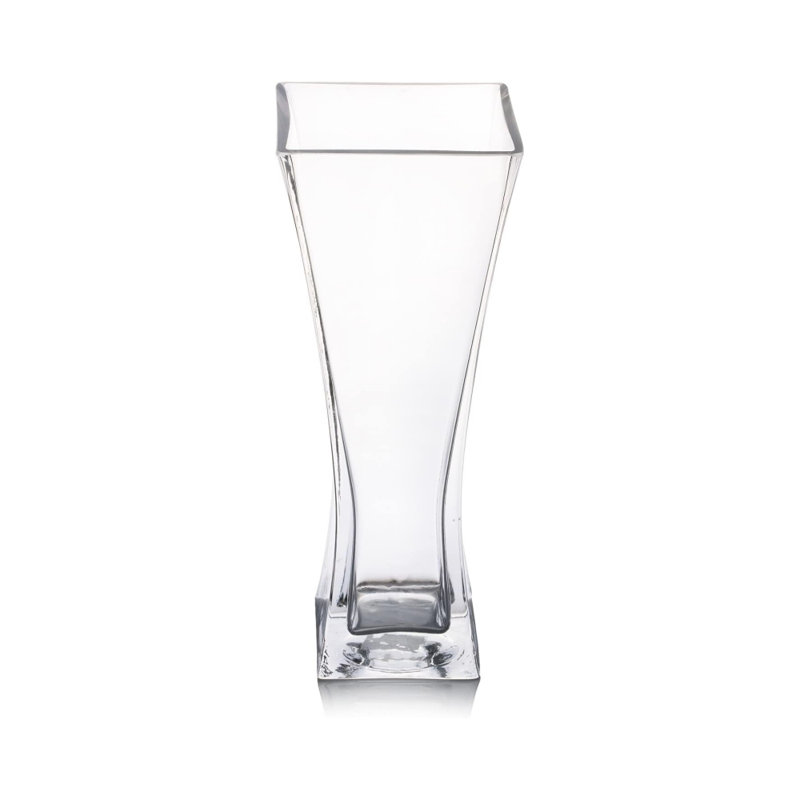 Jaiceon Glass Table Vase, 8" H x 4" W x 4" D
