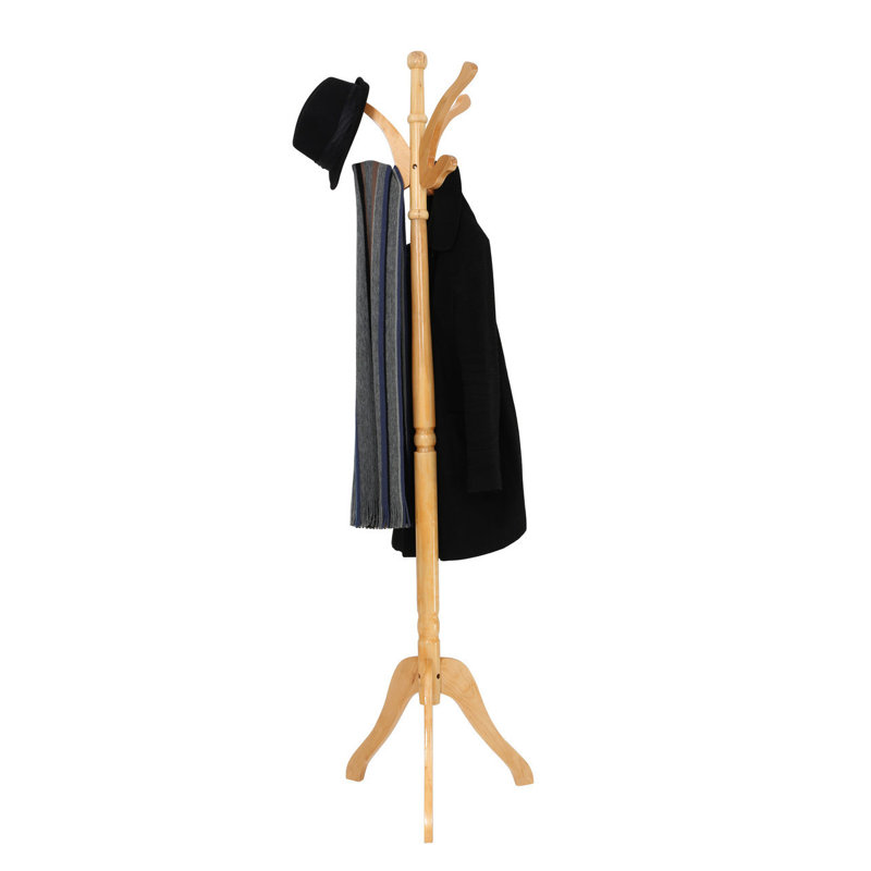 Jayla Freestanding Coat Rack, Natural