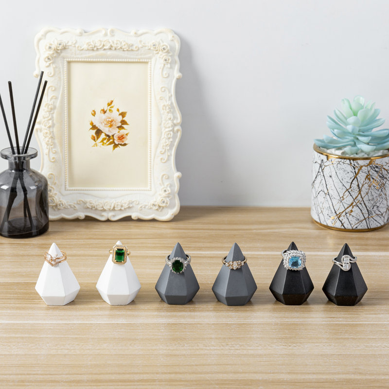 Multi-Colored Jewellery Storage Ring Holder