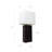 2 Pack Modern Leather Table Lamps with White Fabric Shades-1047141079