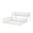 Twin XL Over Queen Bunk Bed With Ladder-1420551773