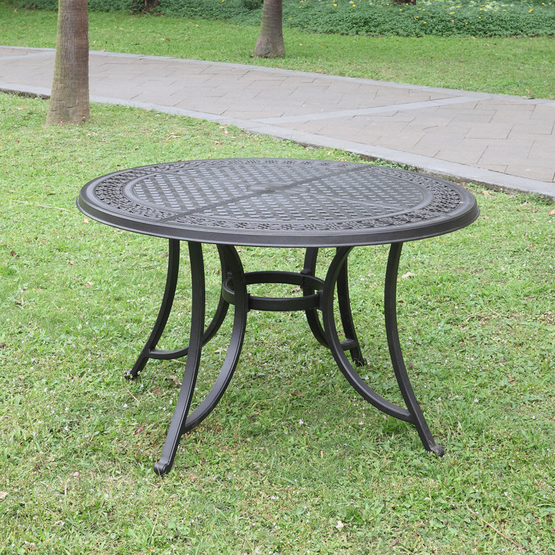 Table de salle à manger d'extérieur 48 po Lumet