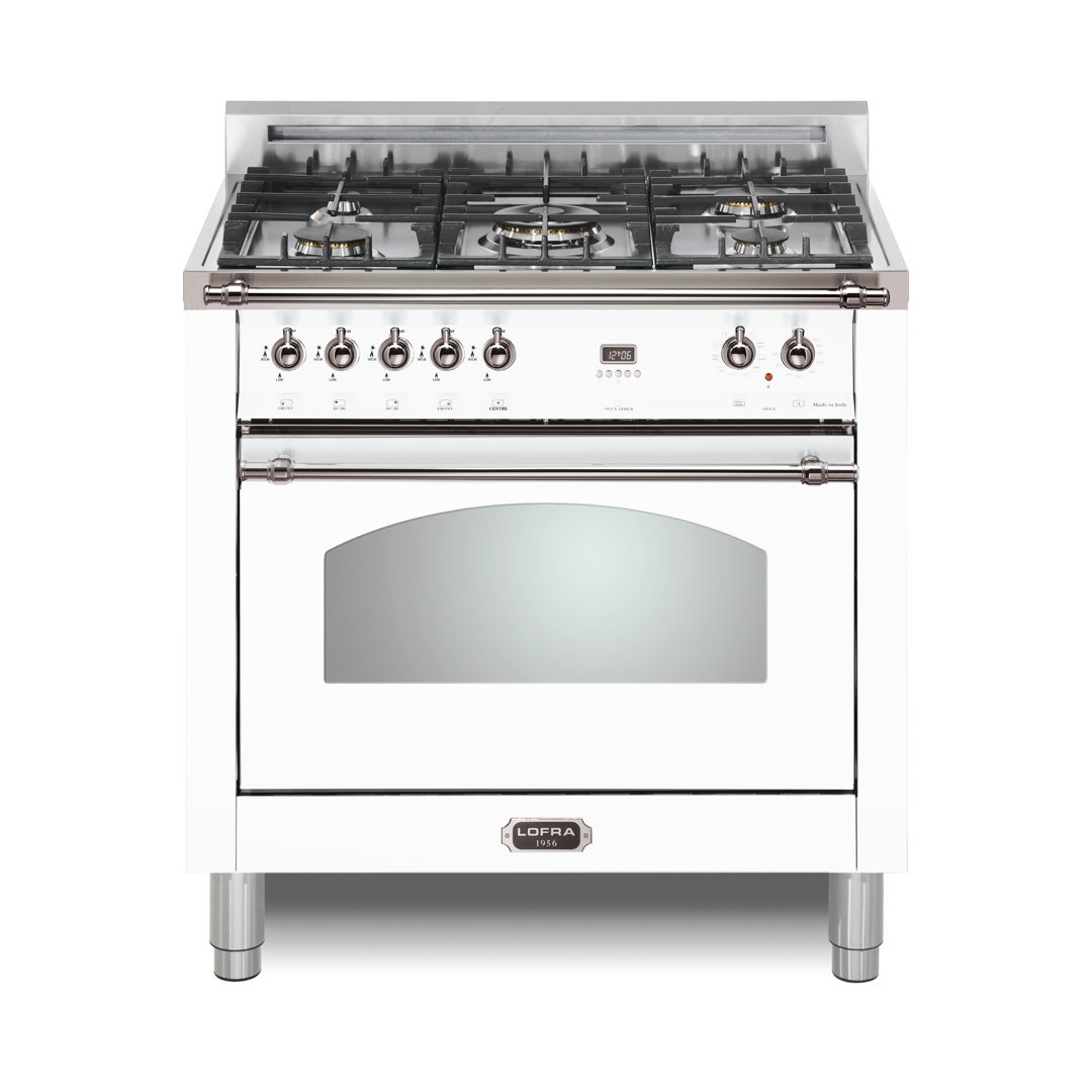 Lofra Dolcevita Series 36 Inch Dual Fuel Range with 5 Sealed Brass Burners Lofra 