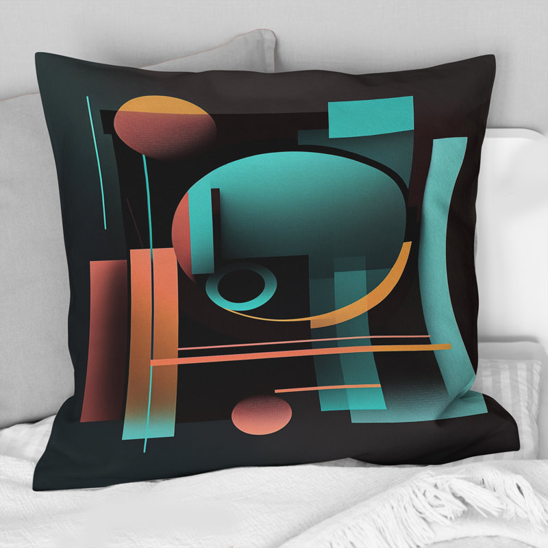 Coussin Minimal Bauhaus Dimensions II - Abstract