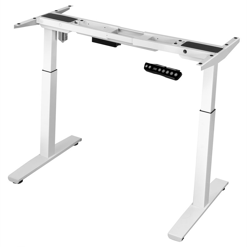 28.5'' H x 46'' W Desk Base, White