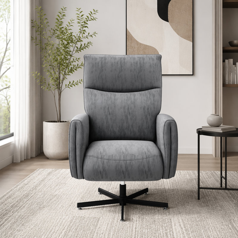 Fauteuil inclinable électrique pivotant, Gris