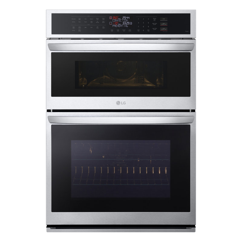 1.7/4.7 Cu. Ft. Smart Combination Wall Oven With Convection And Air Fry, Stainless Steel