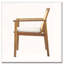 Chaise d'extérieur avec coussin