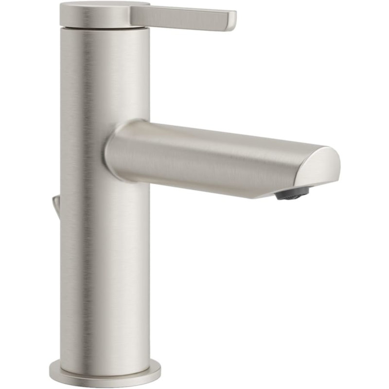 Robinet de salle de bain monotrou Orrs, Nickel brossé