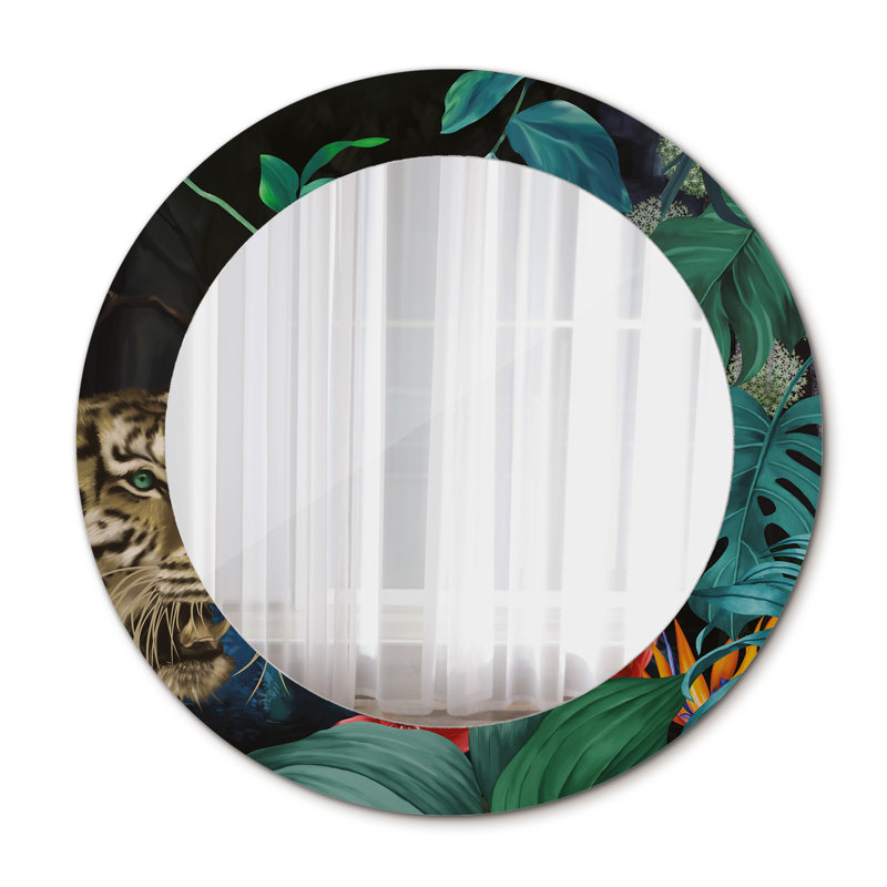 Huldar Glass Flat Wall Mirror