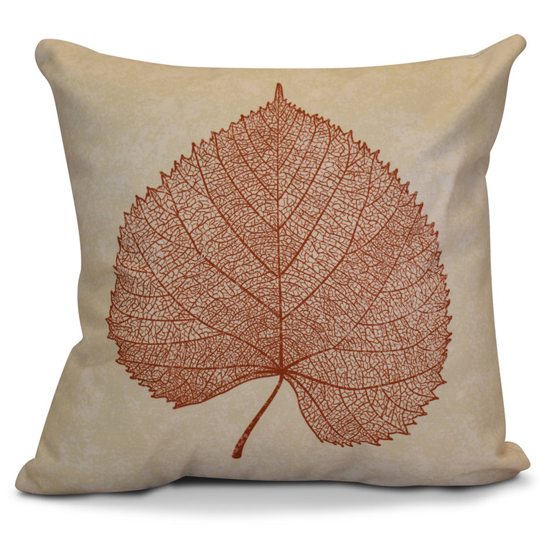 Housse de coussin carré, rouille
