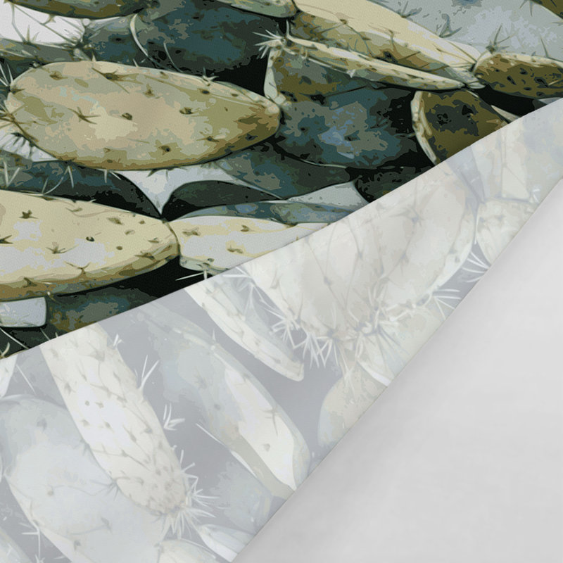 Tapisserie murale «Southwestern Plants Silver Cholla 188», 51 po x 60 po