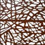 Écran d'intimité en métal l 76 po H48 po - Rouge rouille pour patio, terrasse, balcon, jardin, couverture intérieure extérieure et cloison de balcon