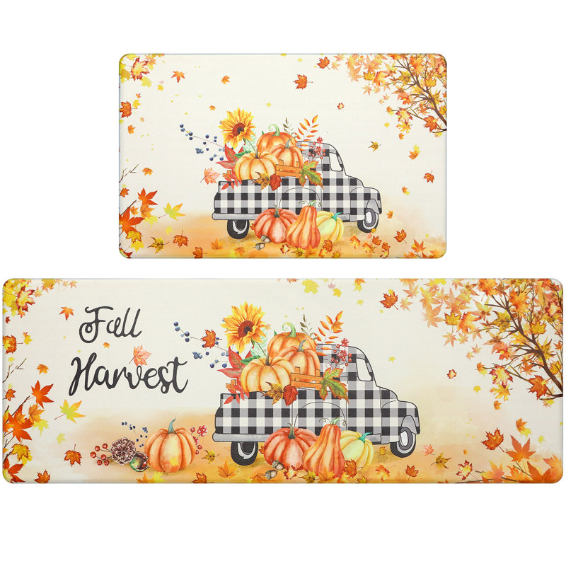 Tapis anti-fatigue 2 pièces