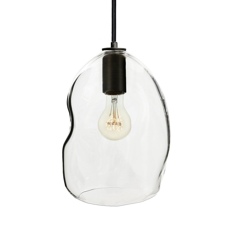 Lustre géométrique 8 lumières Bubble, Noir mat, H 100 po x l 18 po x P 18 po