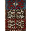 Hand Knotted Wool Area Rug in Red