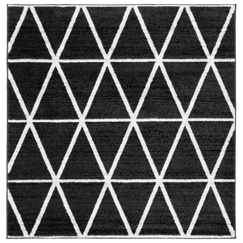 Adirondack Performance Geometric Rug, Square 6'