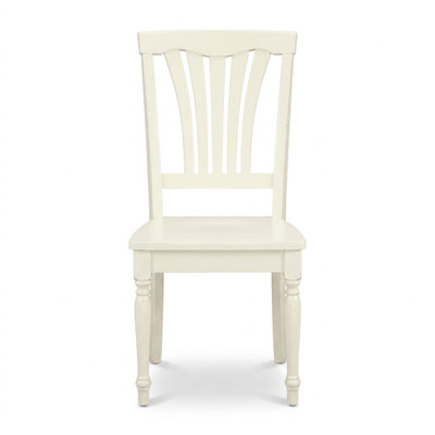 Ensemble de salle à manger rectangulaire 5 pièces en bois dur asiatique blanc lin, avec abattant, deux tiroirs et 4 couverts.