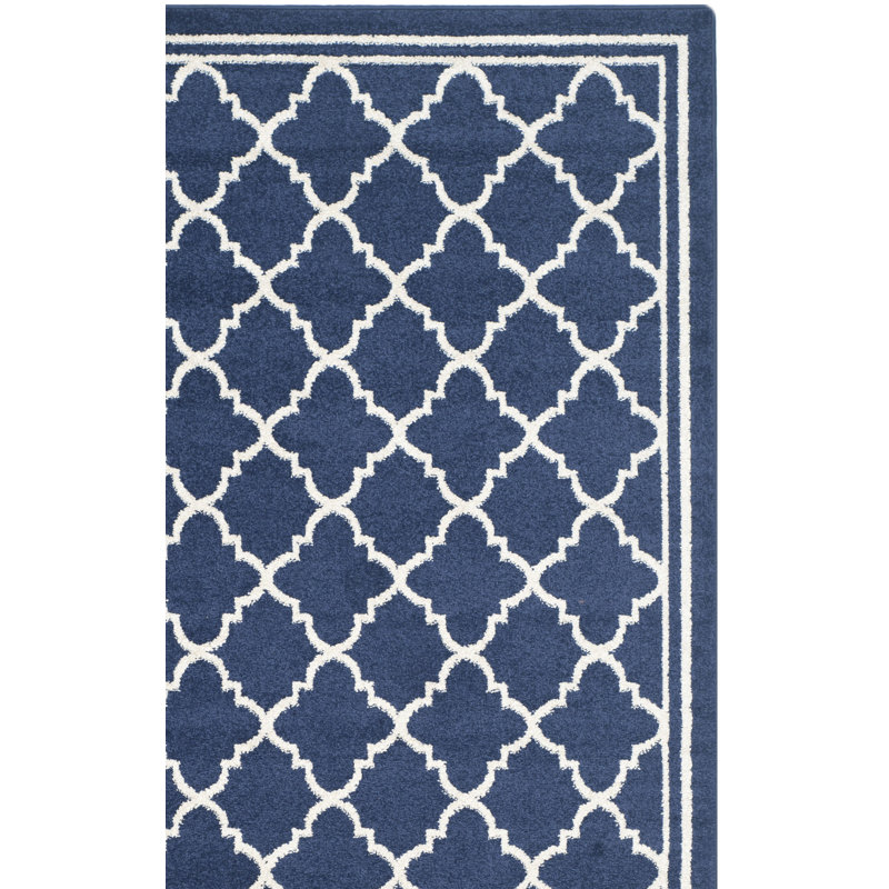 Tapis géométrique Daneya Performance, Rectangle 4 pi x 6 pi