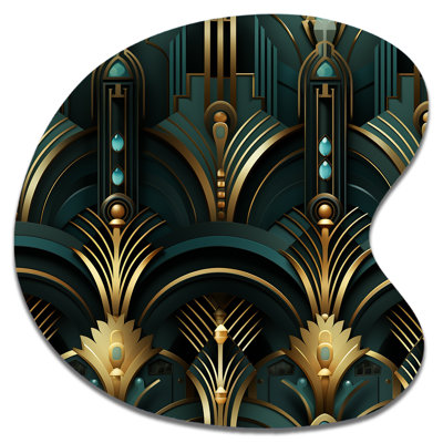 Jesseren - Abstract Irregular Wall Art - Drop Shape