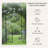 Outsunny 85" Garden Arch Arbor