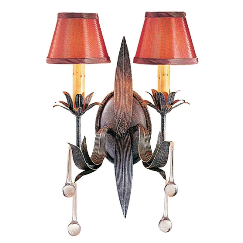 Slenderleaf 2 - Light Candle Wall Light
