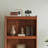 Medieval Four Leaf Clover Accent Cabinet