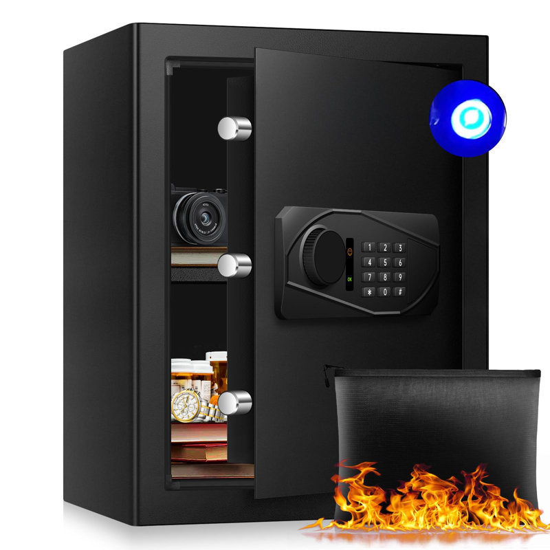 Safe Box Lock, 45cm H x 35cm W x 35cm D