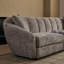 Canapé modulaire en V 5 places Modern Chenille-112483752