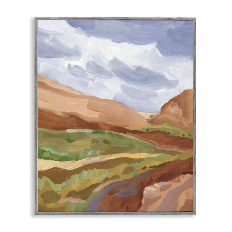 Estampe de l'Arizona, paysage occidental, estampe numérique, design par Victoria Barnes, H 20 po x l 16 po