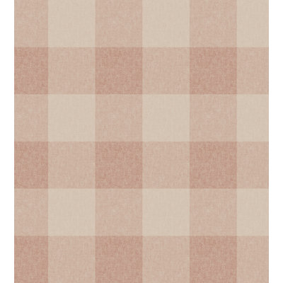 Villa Dalarö II Gingham Wallpaper Roll
