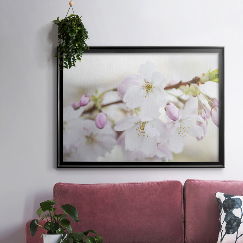 Signes du printemps, H 18 po x l 26 po x P 1,5 po, Noir