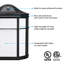 Applique murale d'extérieur Ivesdale DEL 3CCT Dusk to Dawn-581371047