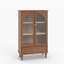 Armoire vitrée 52 po French Country