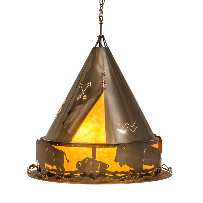 Rustic Lodge 8 - Light Pendant
