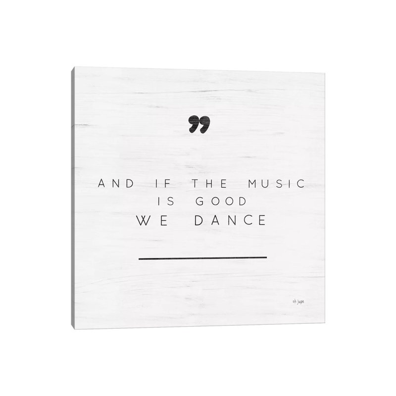 We Dance by Jaxn Blvd. - Wrapped Canvas Gallery-Wrapped Canvas Giclée, 30.48cm H x 30.48cm W
