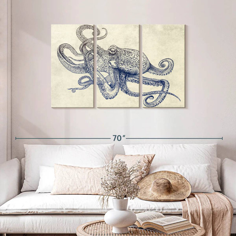 Brampt Octoflow, 28" H x 45" W