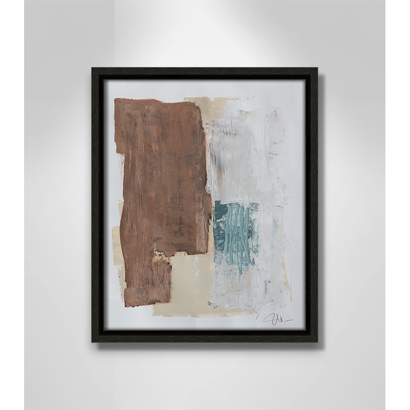 Together We Work " Together We Work I " by Filippo Ioco, Espresso Framed, 11.5'' H x 9.5'' W x 2'' D
