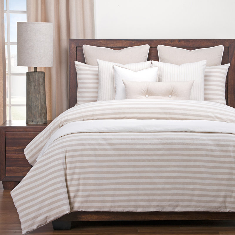 Farmhouse Farmhouse / Country Duvet Cover, Barley, Twin