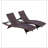 SALEM PE WICKER CHAISE LOUNGE