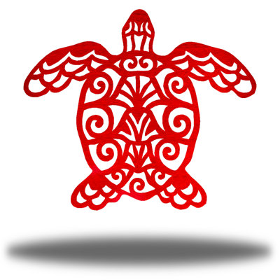 Décoration murale tortue mandala