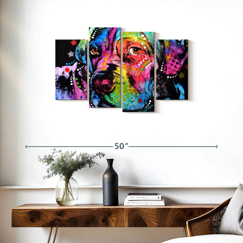 Brampt Young Mastiff, 22" H x 36" W