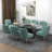 Farr Velvet Upholstered Side Chair With Silver Legs-1447628337